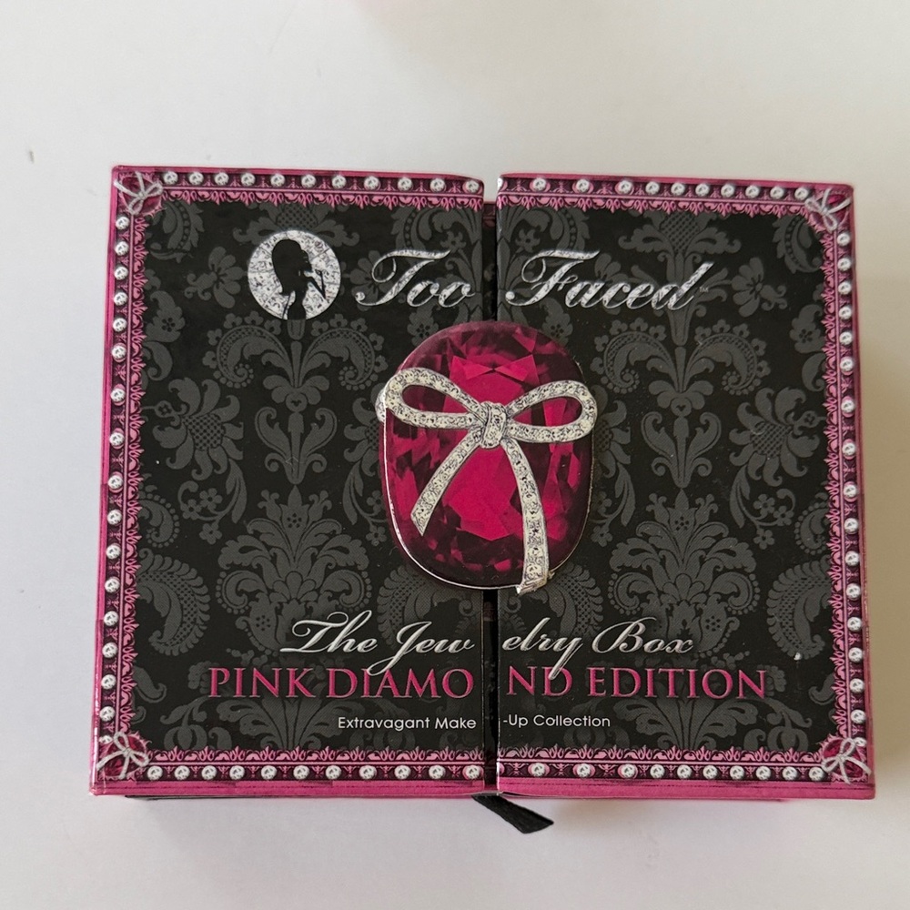 Too Faced The Jewelry Box Pink Diamond Edition Makeup Palette, NWT, perfect - Picture 4 of 11
